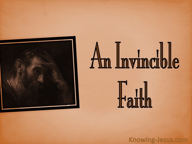 An Invincible Faith (devotional)04-12 (brown)